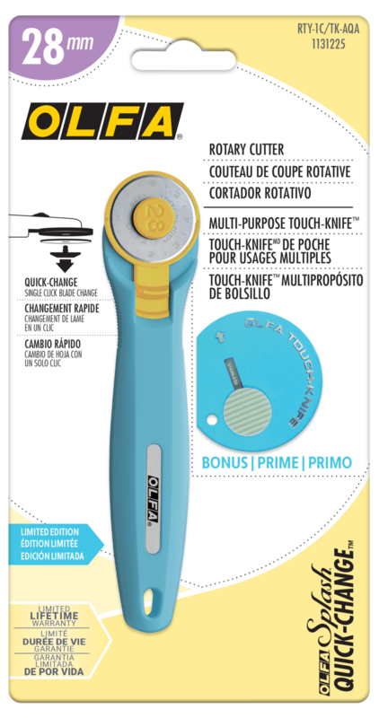 olfa-rty-1c-tk-aqa-28mm-quick-change-rotary-cutter-with-bonus-tk-4-touch-knife image 4