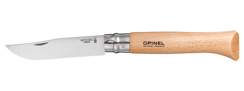 opinel-no-12-inox-stainless-steel-folding-pocket-knife-with-beechwood-handle-and image 3