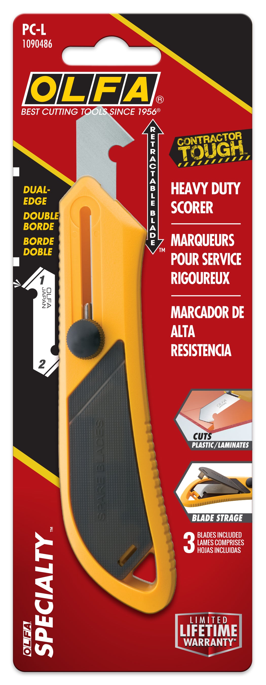 olfa-pc-l-plastic-and-laminate-cutter-fully-retractable-score-and-snap-scoring-k image 4