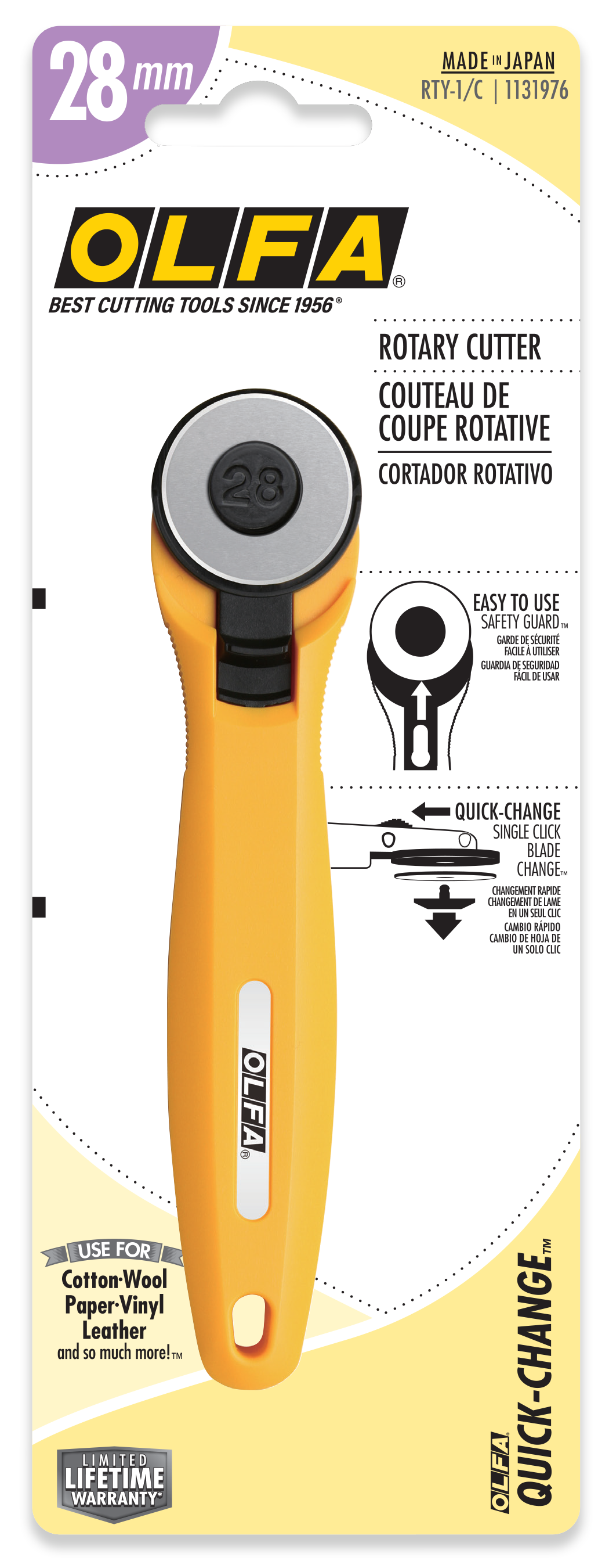 olfa-rty-1-c-28mm-quick-change-rotary-cutter-for-detailed-cuts image 3