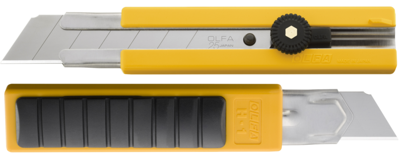 olfa-h-1-25mm-classic-extra-heavy-duty-utility-knife-with-rubber-grip-inset image 3