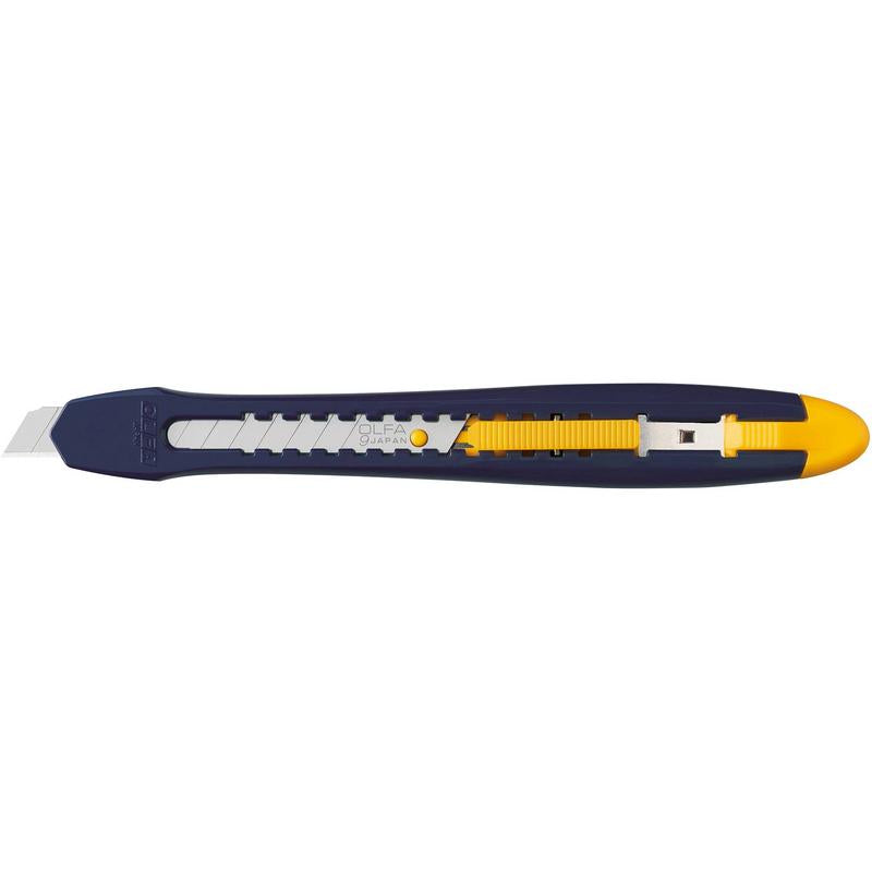 olfa-es-1-9mm-basic-precision-utility-knife-with-auto-lock-and-recycled-material image 1