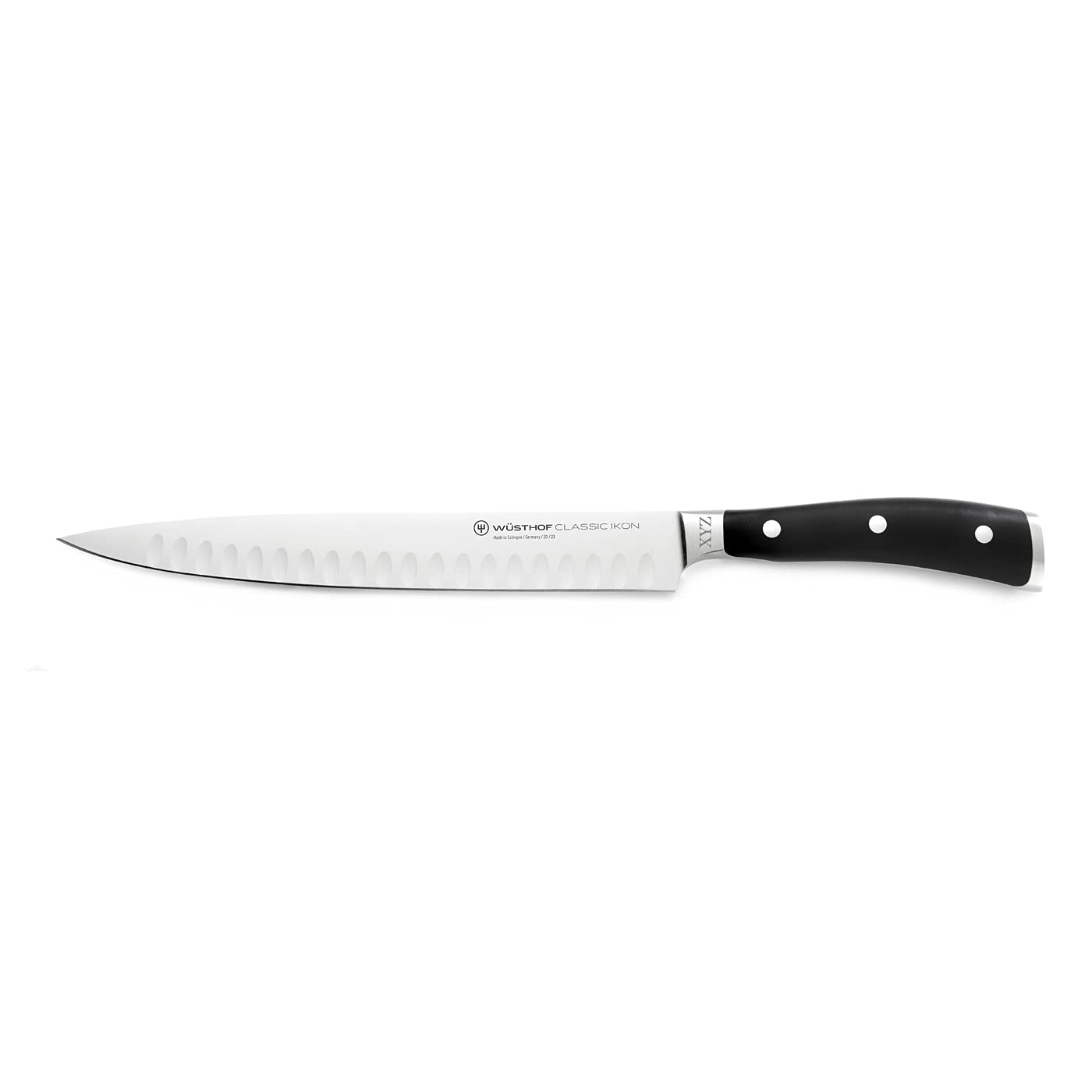 w-sthof-classic-ikon-9-hollow-edge-carving-knife-precision-forged-german-carving image 2
