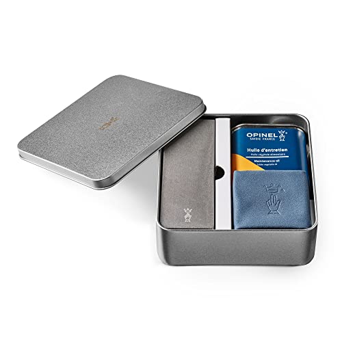 opinel-knife-maintenance-kit-with-sharpening-stone-plant-based-oil-microfiber-cl image 8