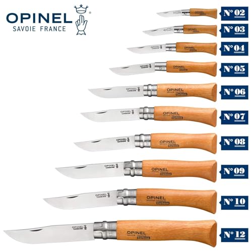 opinel-no-03-carbone-carbon-steel-folding-pocket-knife-beechwood-handle-non-lock image 7