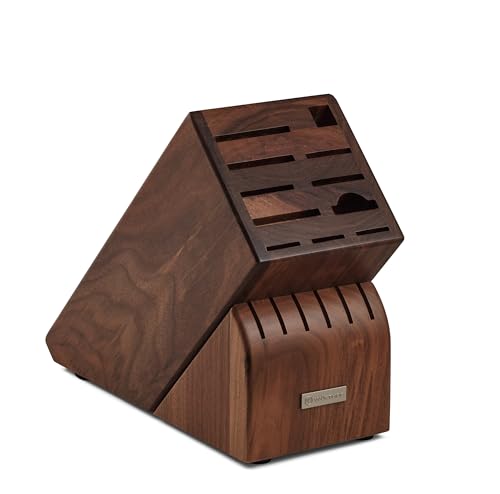 w-sthof-17-slot-walnut-knife-storage-block-forward-facing-kitchen-knife-holder image 2