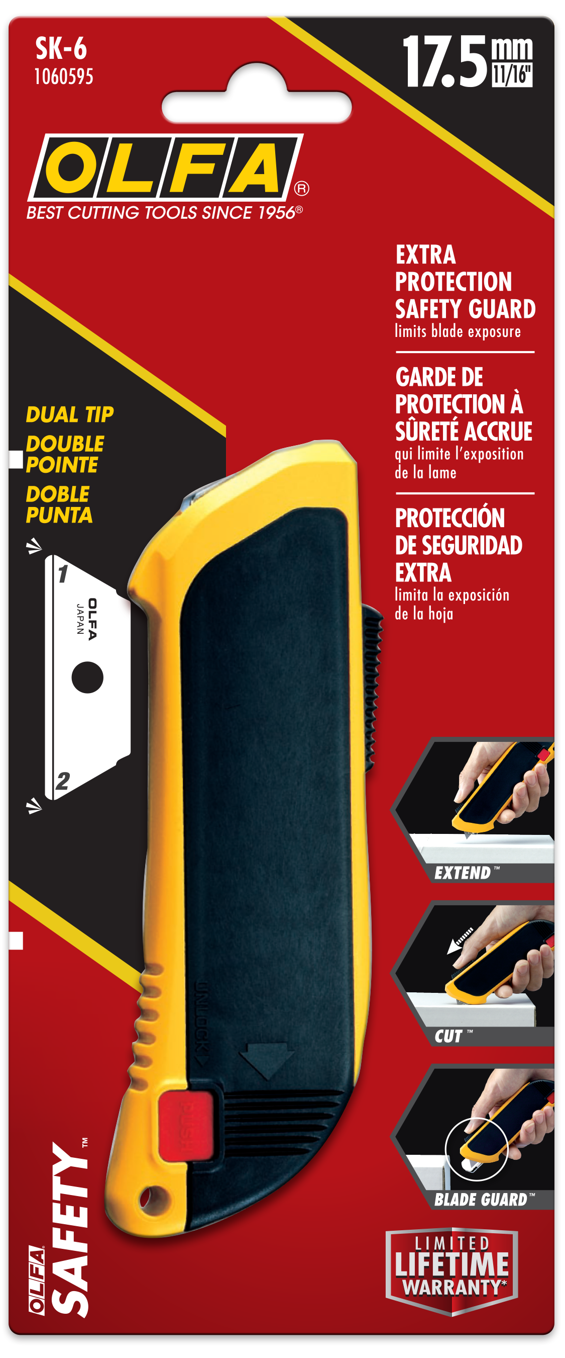 olfa-sk-6-fully-automatic-safety-knife-with-blade-guard-spring-activated-auto-re image 5