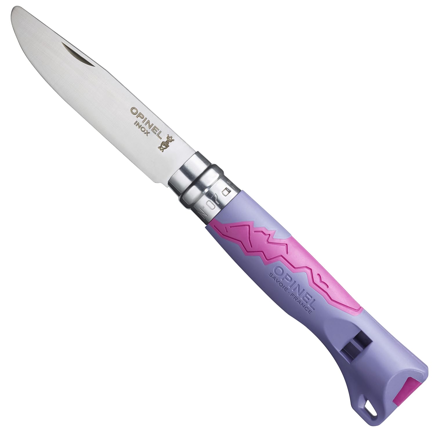 opinel-outdoor-junior-no-07-stainless-steel-folding-knife-with-rounded-safety-ti image 2