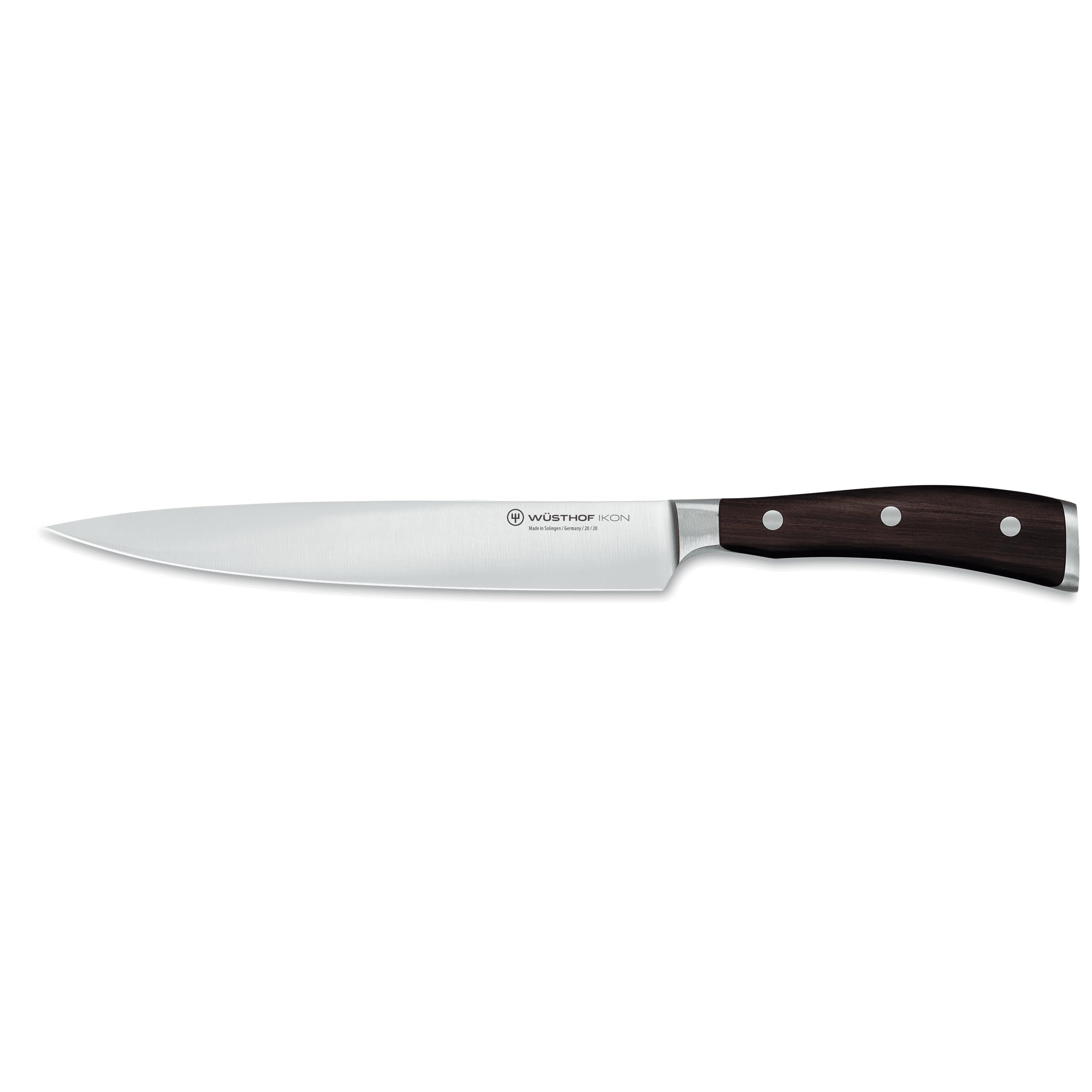 w-sthof-ikon-3-flat-cut-paring-knife-forged-blade-african-blackwood-handle image 8
