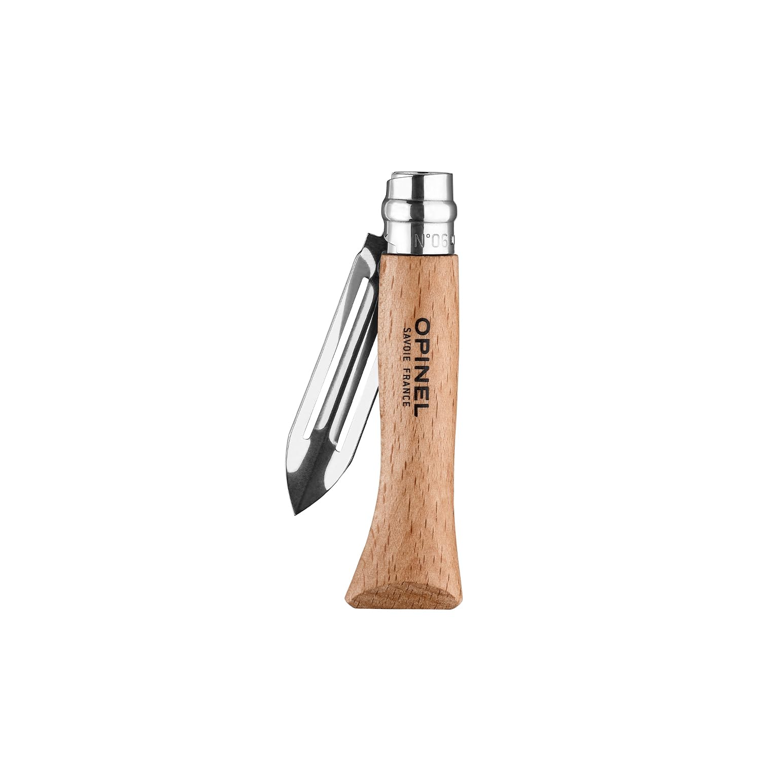 opinel-no-6-folding-peeler-stainless-steel-camp-kitchen-and-picnic-folding-tool- image 8