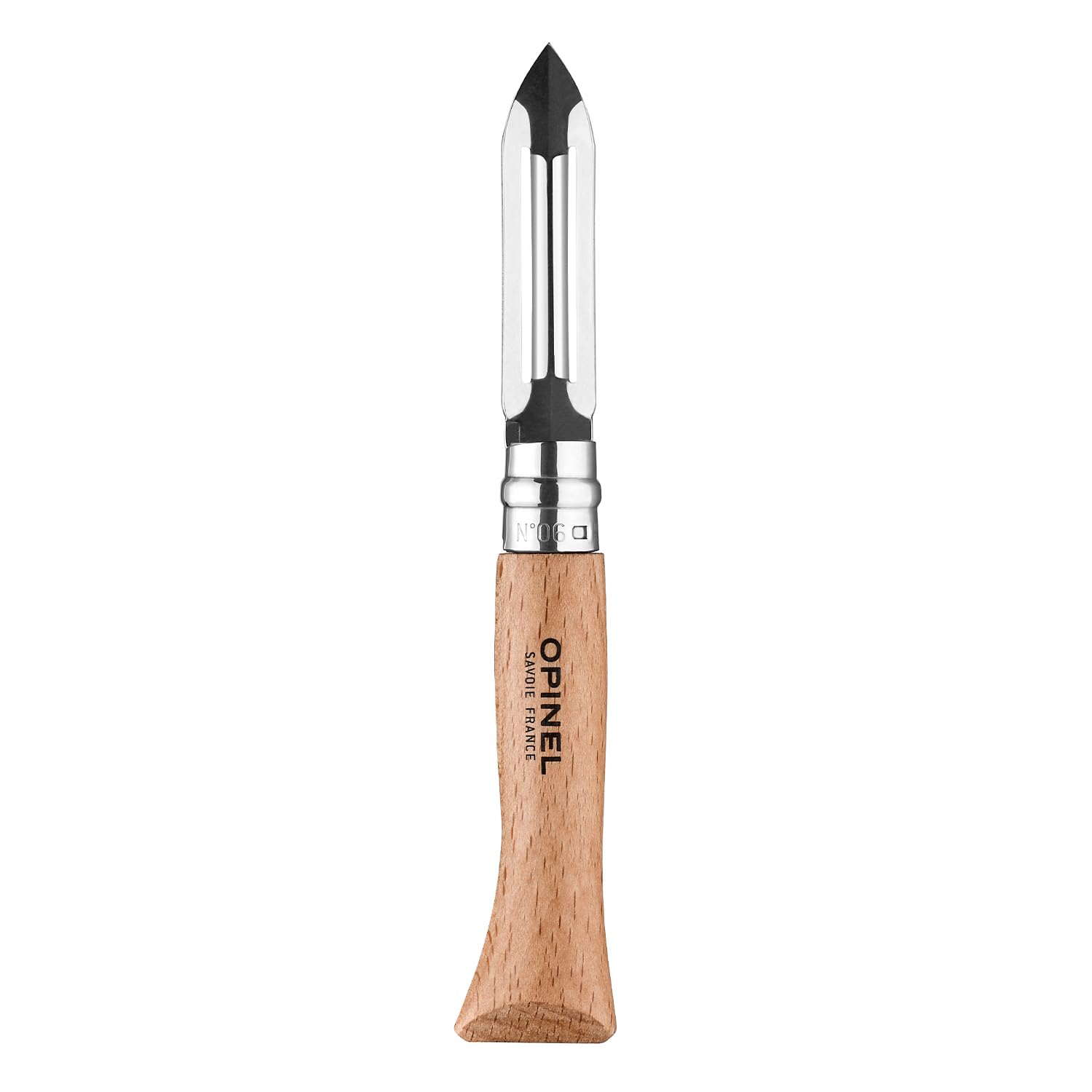 opinel-no-6-folding-peeler-stainless-steel-camp-kitchen-and-picnic-folding-tool- image 7