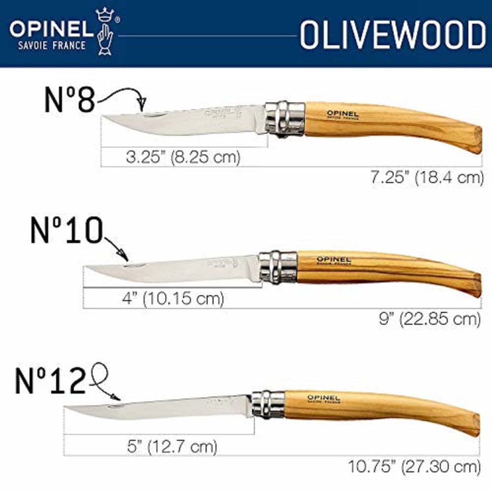 opinel-slim-series-folding-knife-narrow-flexible-stainless-blade-virobloc-safety image 2