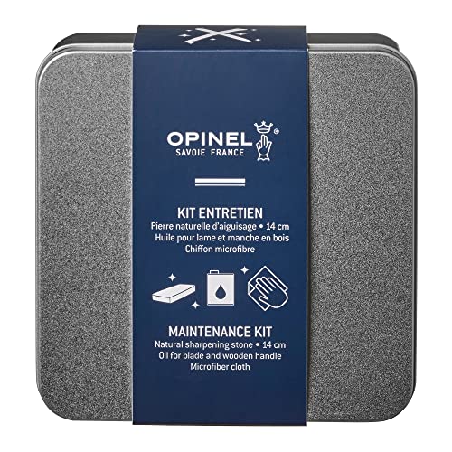 opinel-knife-maintenance-kit-with-sharpening-stone-plant-based-oil-microfiber-cl image 7