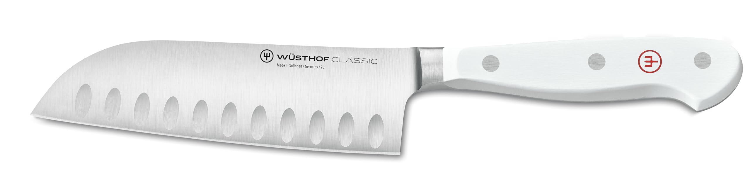 w-sthof-classic-white-5-hollow-ground-santoku-knife-forged-high-carbon-stainless image 1