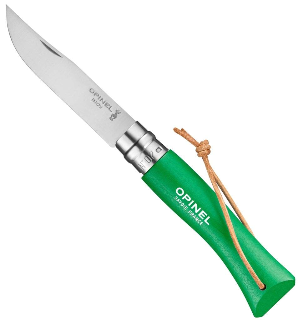 opinel-no-07-colorama-stainless-steel-everyday-carry-folding-pocket-knife-with-v image 8
