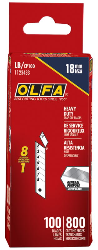 olfa-lb-18mm-silver-snap-off-blades-5-10-30-50-100-packs image 5
