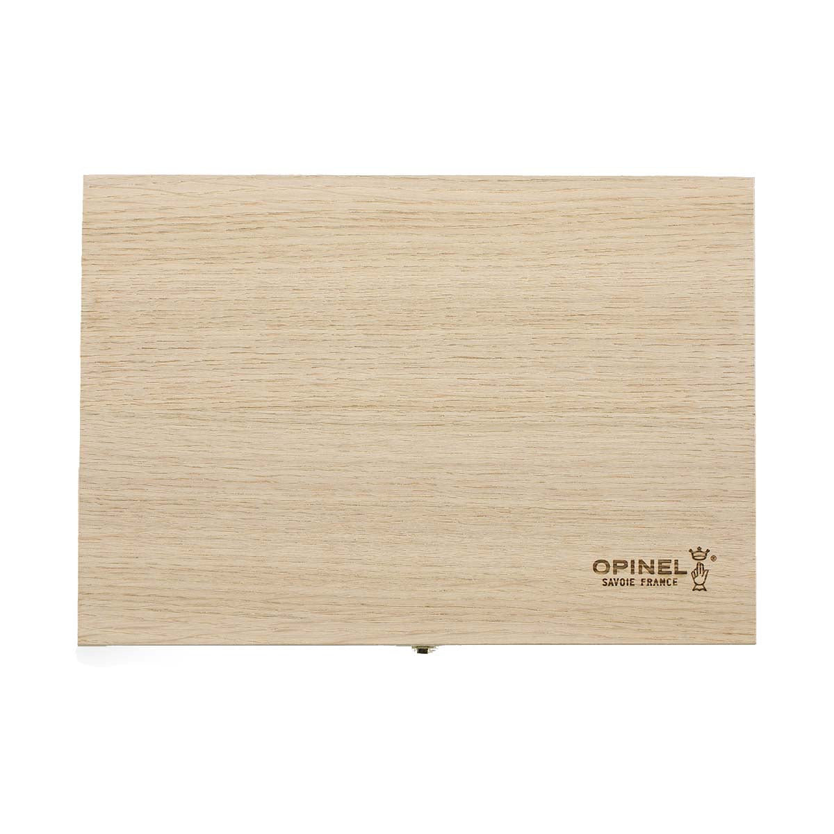 opinel-6-slot-oak-wood-steak-knife-storage-box image 4