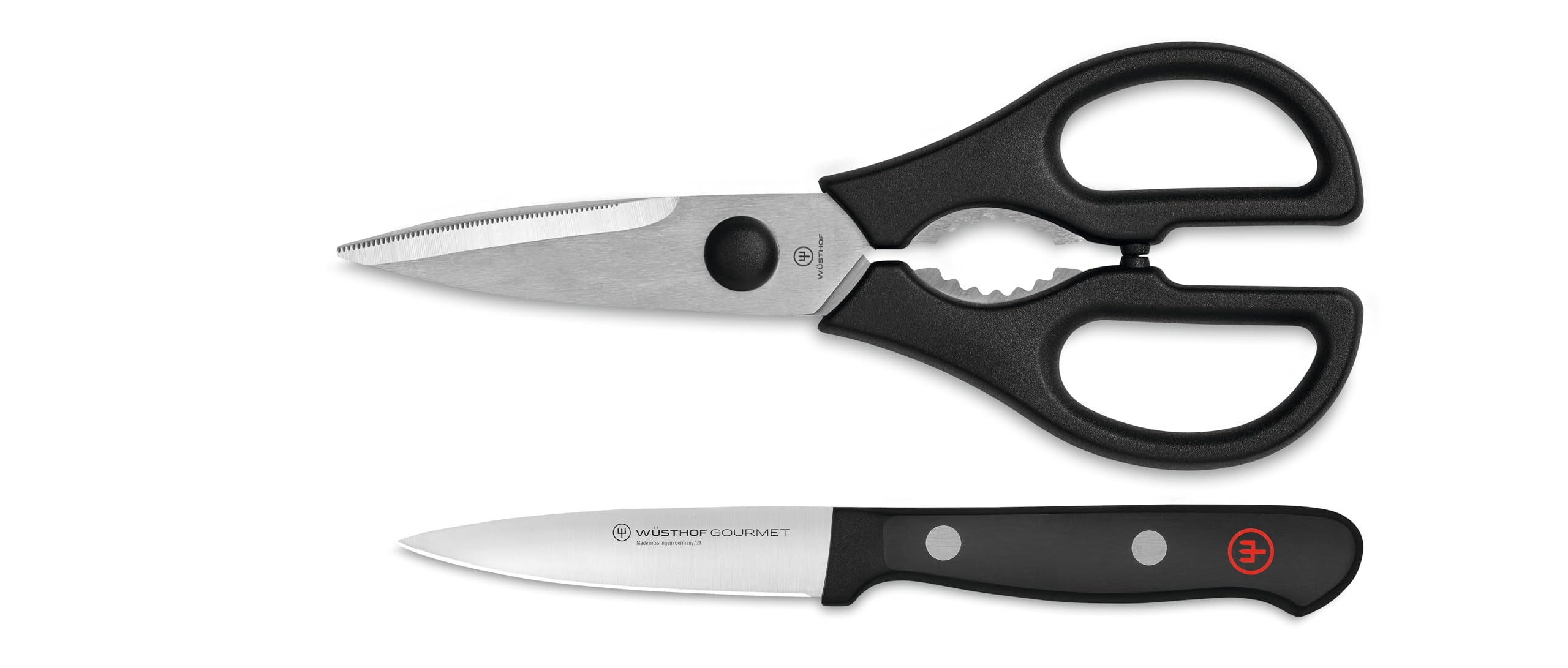 w-sthof-gourmet-3-paring-knife-and-come-apart-kitchen-shears-set image 1