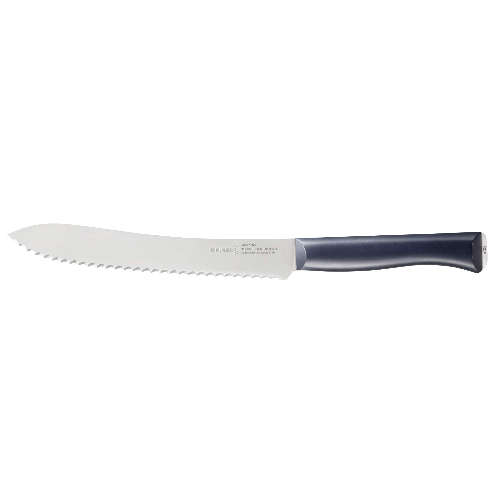 opinel-intempora-bread-knife-serrated-curved-blade-full-tang-12c27-sandvik-stain image 1