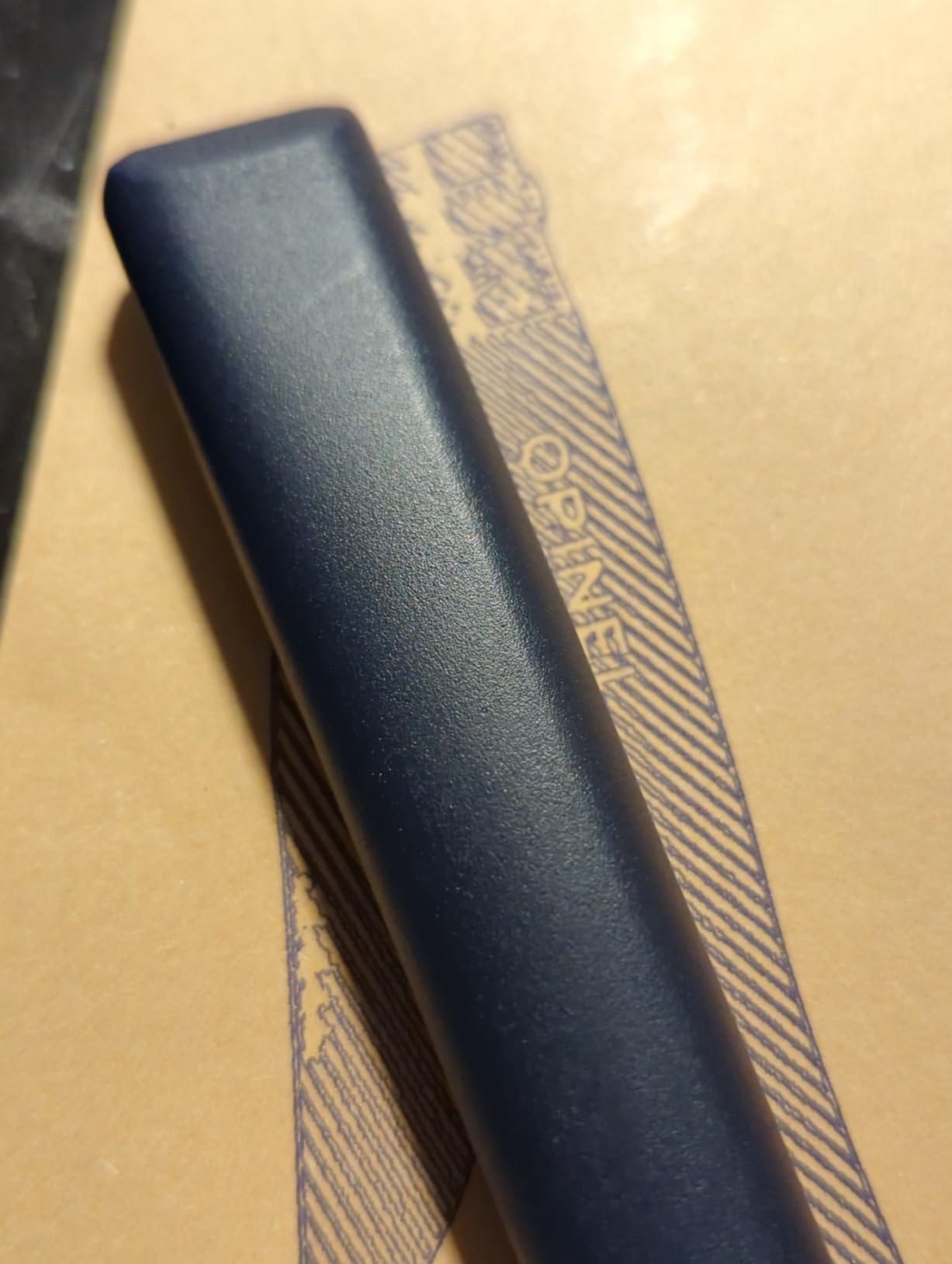 Edge arrived uneven