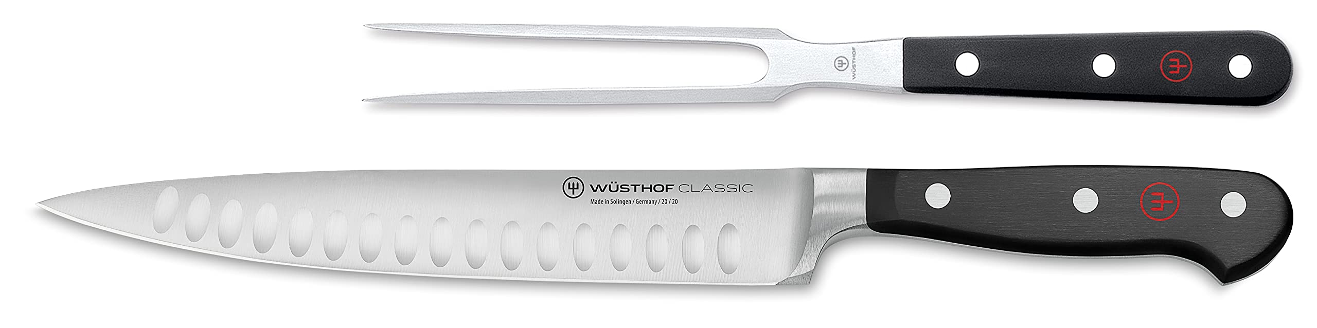 w-sthof-classic-2-piece-carving-set-8-hollow-edge-carving-knife-6-carving-fork image 1