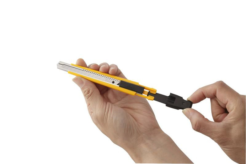 olfa-a-1-9mm-auto-lock-slide-precision-utility-knife-with-pocket-clip-and-ab-sna image 4