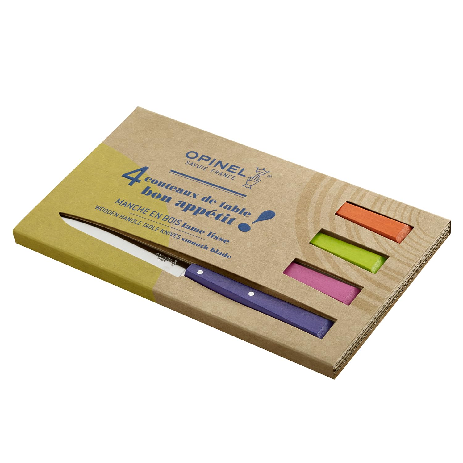 opinel-no-125-bon-appetit-steak-knife-set-of-4-painted-hornbeam-handles-12c27-st image 6