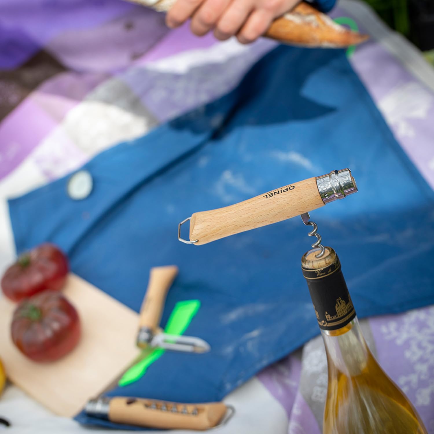 opinel-nomad-camping-kitchen-utensil-kit-no-12-serrated-knife-no-10-corkscrew-kn image 8