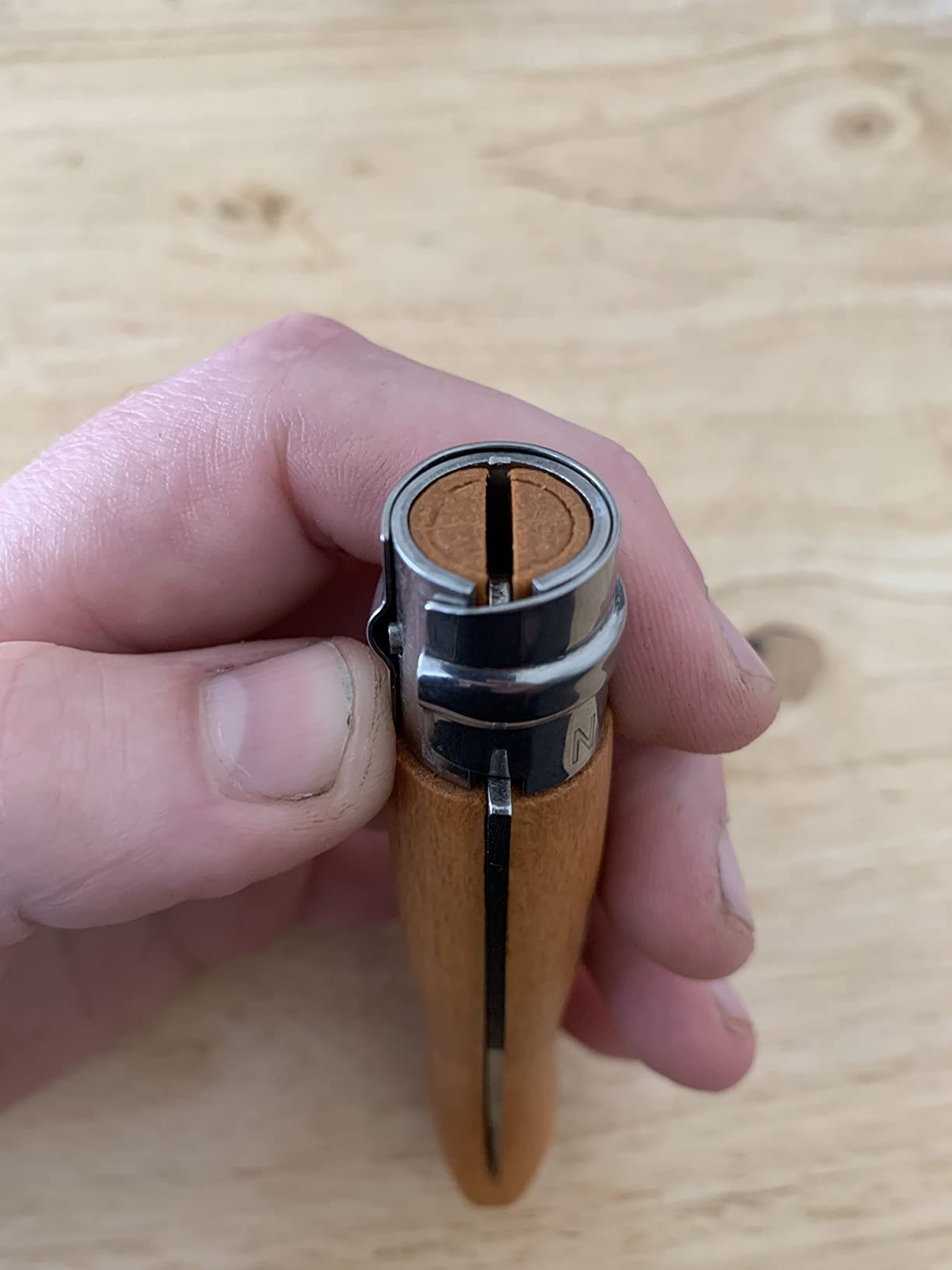 Sharpens up beautifully