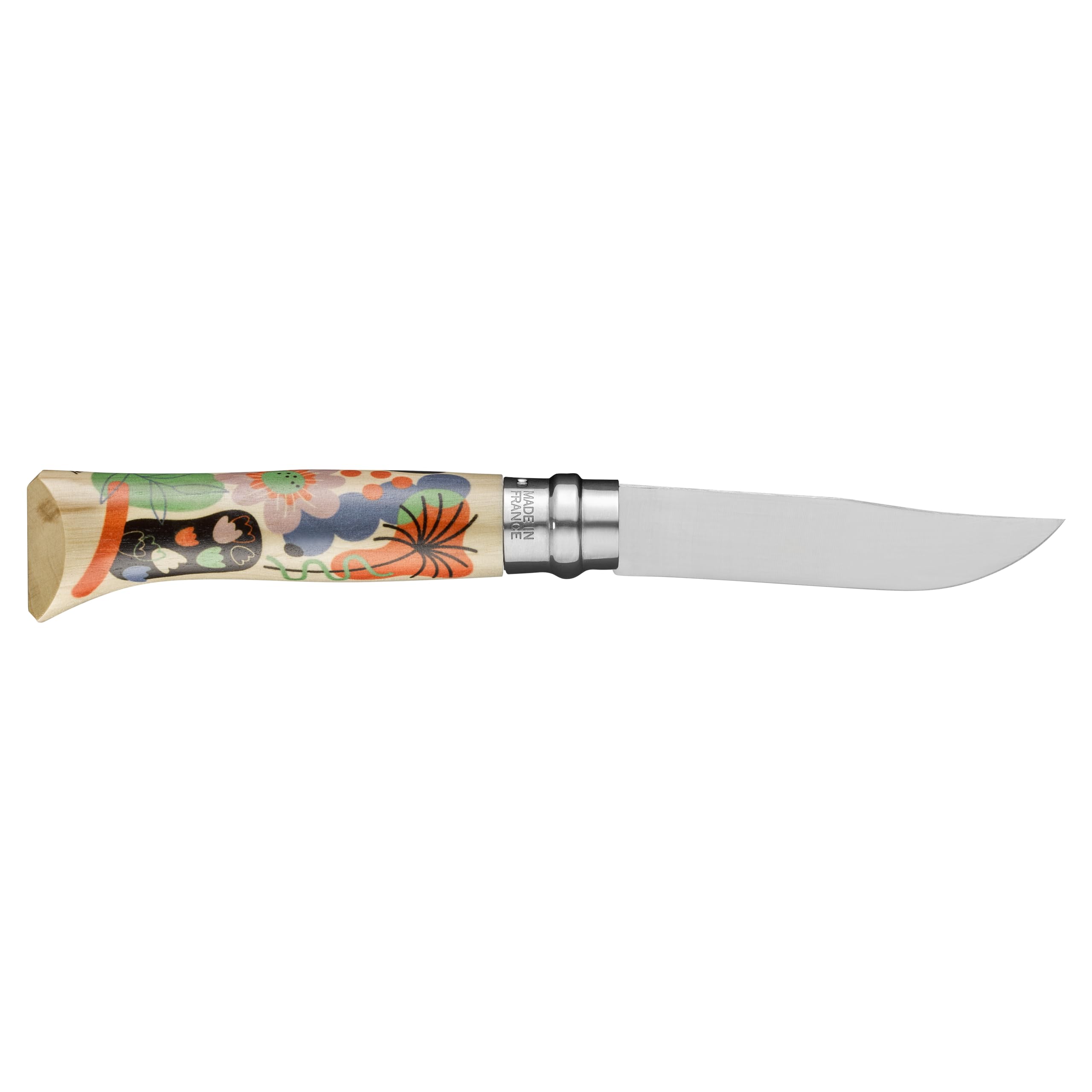 opinel-no-08-limited-edition-nature-series-folding-knife-honor-artist-design-ser image 2