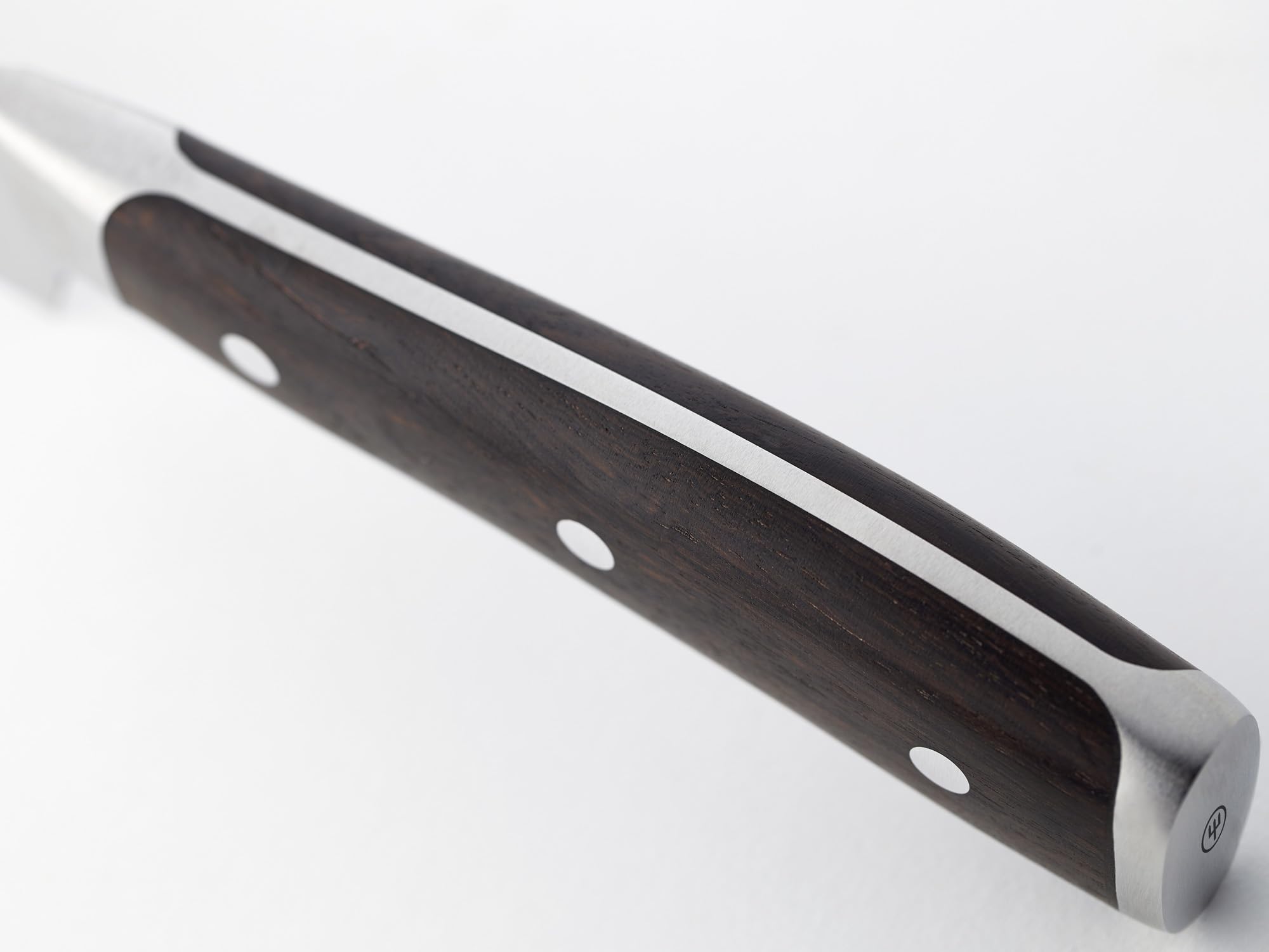 w-sthof-ikon-3-flat-cut-paring-knife-forged-blade-african-blackwood-handle image 3