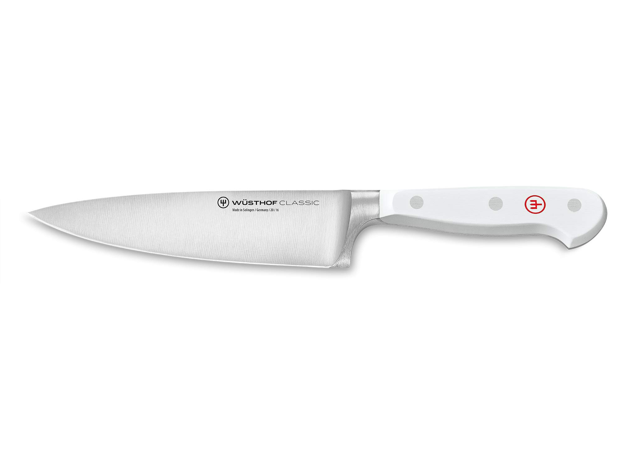w-sthof-classic-white-6-chef-s-knife-forged-high-carbon-stainless-steel-white-po image 1