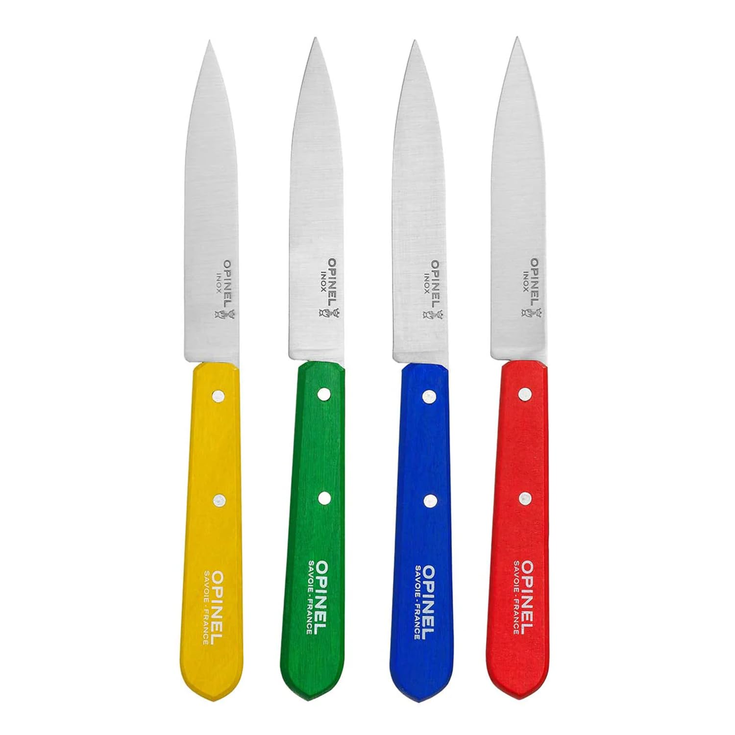 opinel-no-112-4-piece-paring-knife-set-stainless-steel-blades-with-painted-hornb image 3