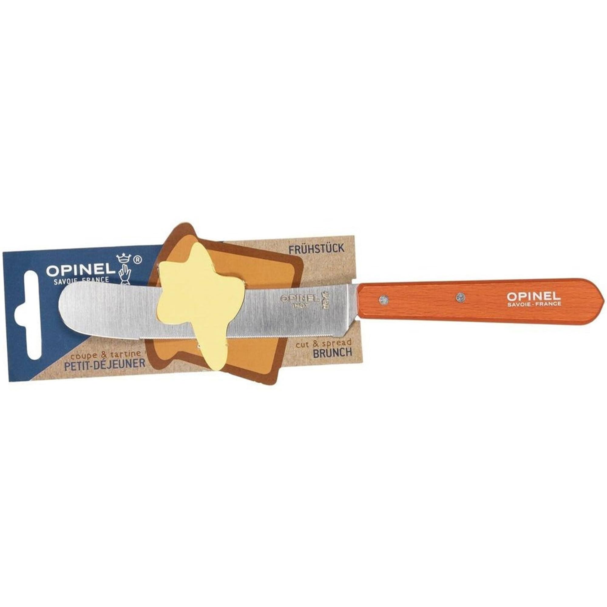 opinel-brunch-knife-micro-serrated-spreading-breakfast-knife-orange-handle image 7
