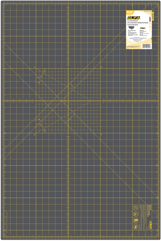 olfa-rm-mg-01-gry-24-x-36-gray-double-sided-self-healing-rotary-mat image 2