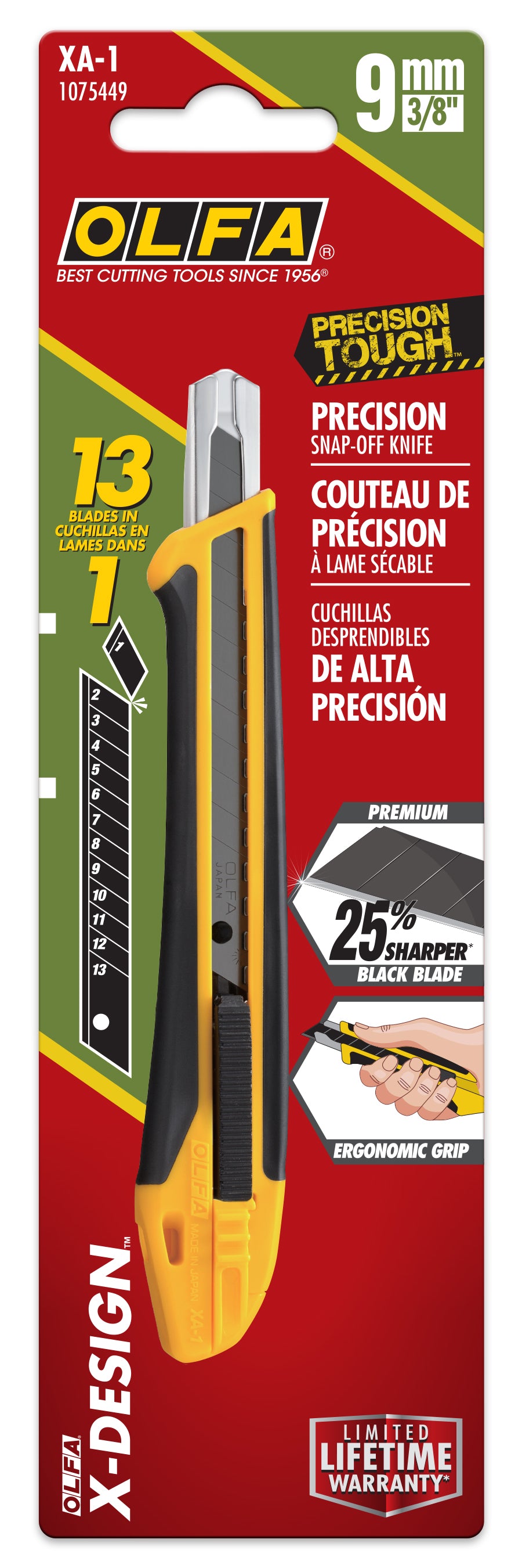 olfa-xa-1-9mm-auto-lock-fiberglass-precision-utility-knife image 5