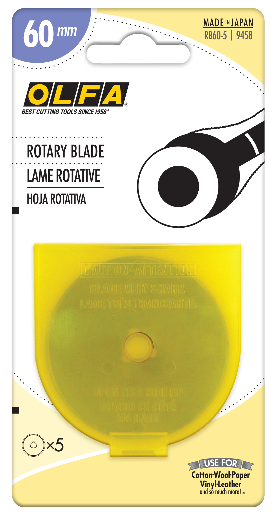 olfa-rb60-60mm-tungsten-steel-rotary-blade-1-pack image 3