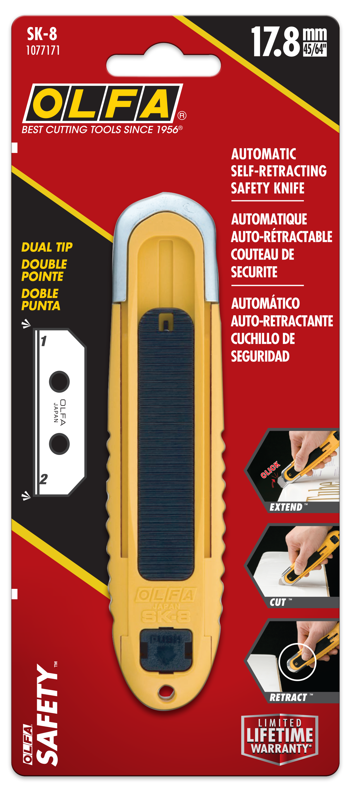olfa-sk-8-fully-automatic-self-retracting-safety-knife-non-overridable-blade-ret image 7