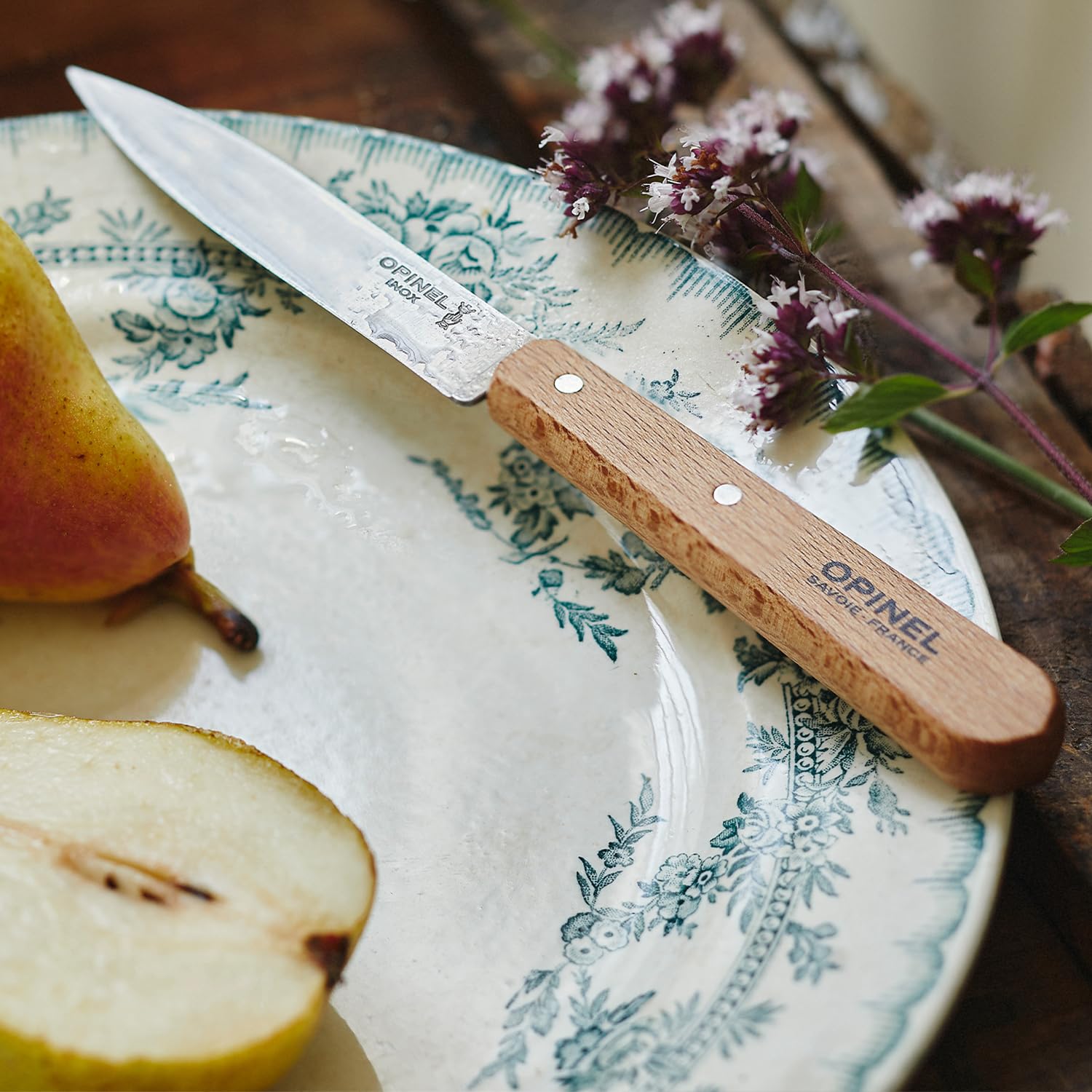 opinel-no-112-paring-knife-2-piece-set-sandvik-12c27-stainless-steel-prep-knives image 5