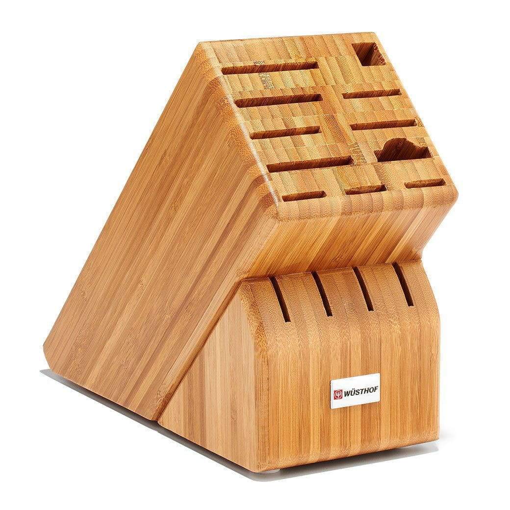 w-sthof-15-slot-black-wood-knife-storage-block-angled-countertop-knife-block-wit image 5