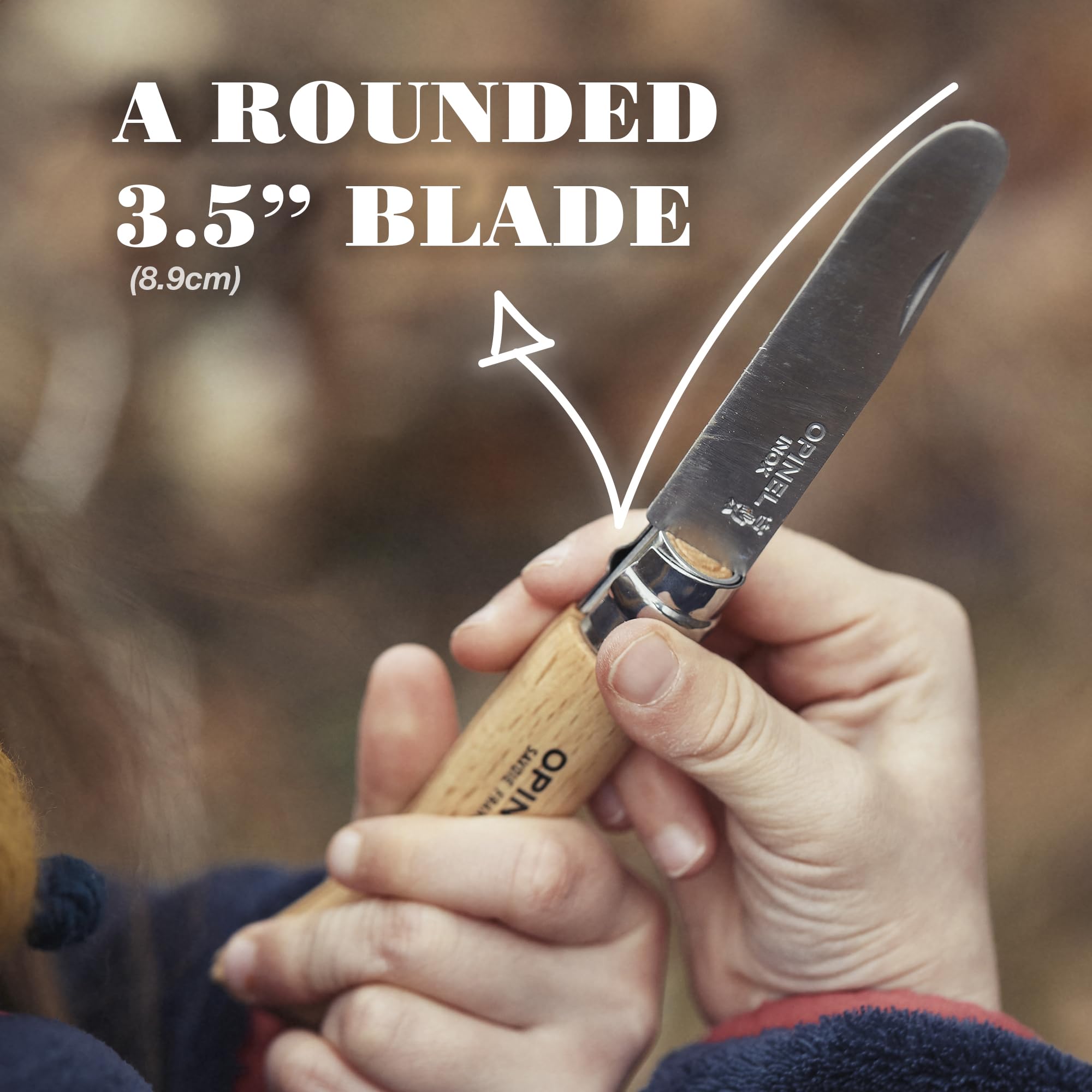 opinel-my-first-no-7-stainless-steel-children-s-folding-pocket-knife-with-safety image 3