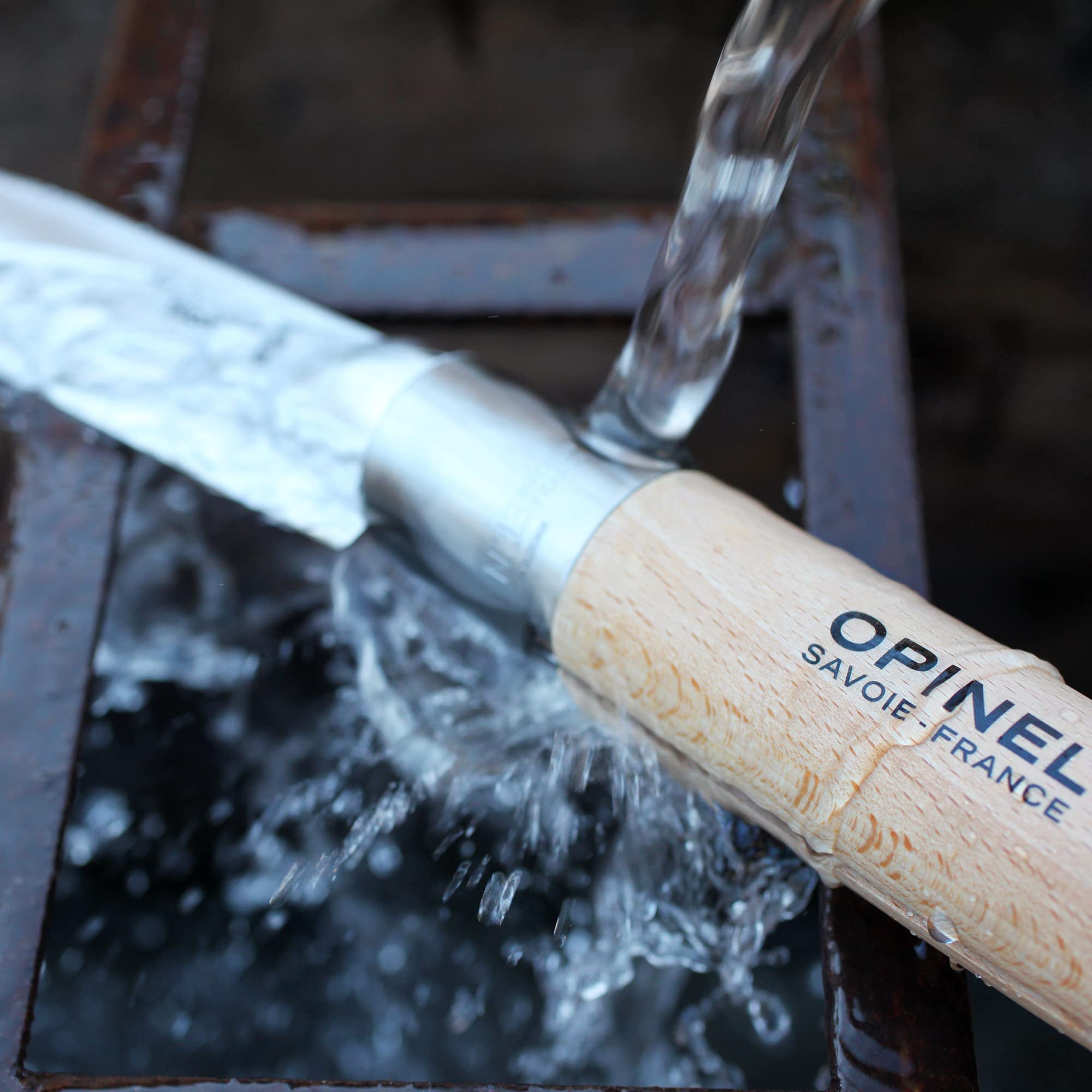 opinel-giant-no-13-stainless-steel-folding-knife-8-75-blade-beechwood-handle-vir image 3