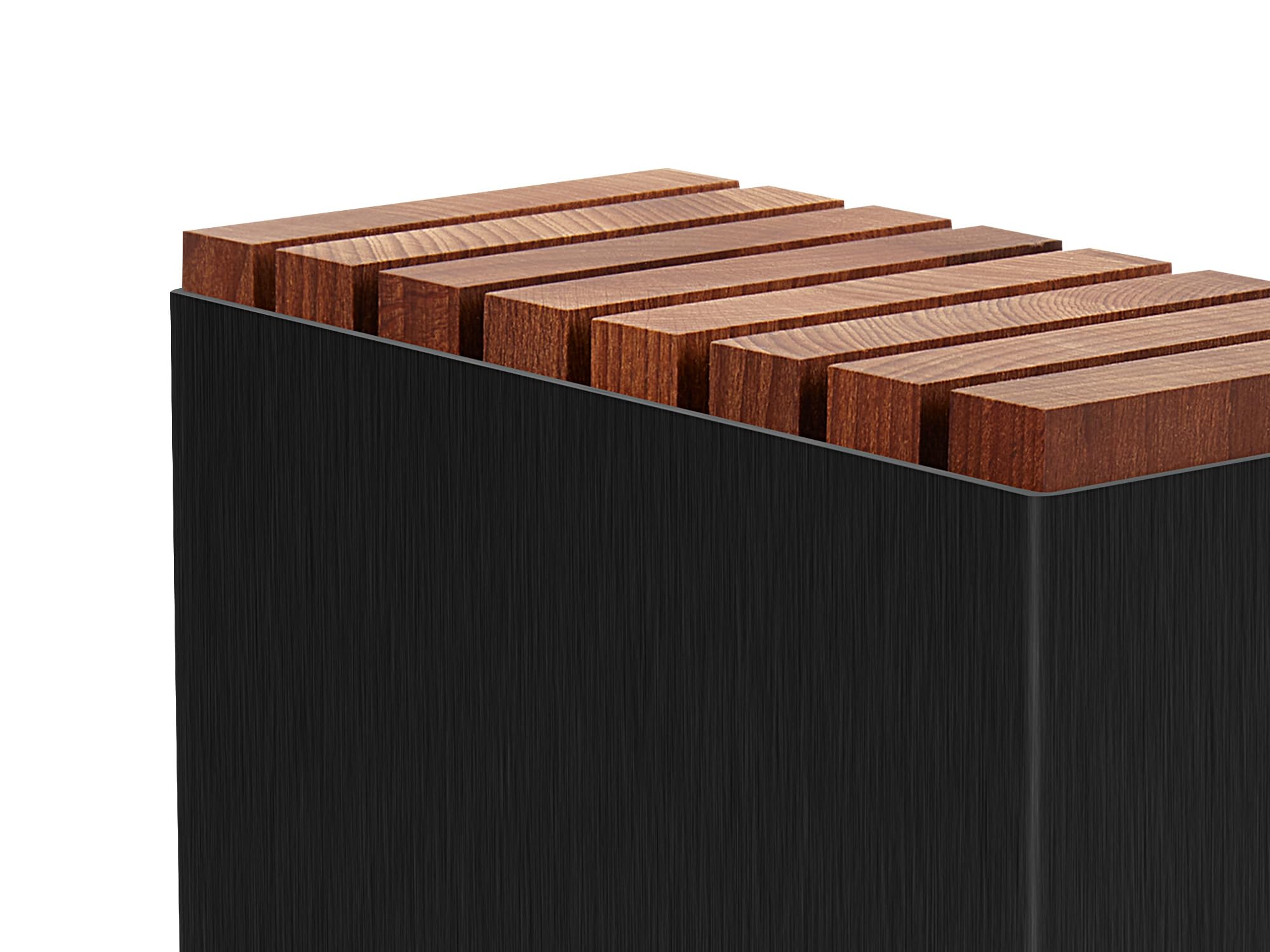 w-sthof-7-slot-knife-block-black-aluminum-with-removable-thermo-beech-insert-fit image 2
