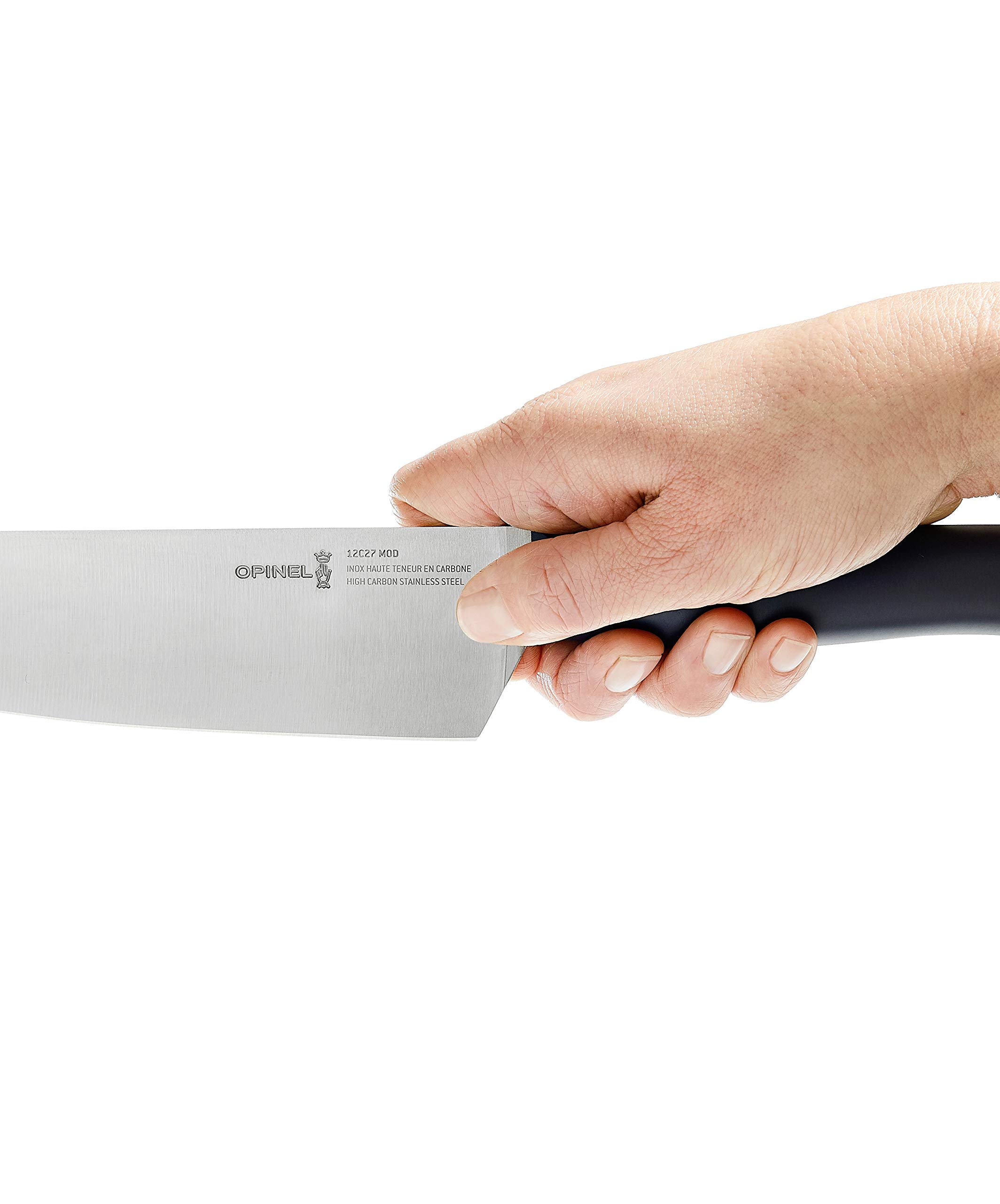 opinel-intempora-6-inch-chef-knife-full-tang-12c27-swedish-stainless-steel-kitch image 4