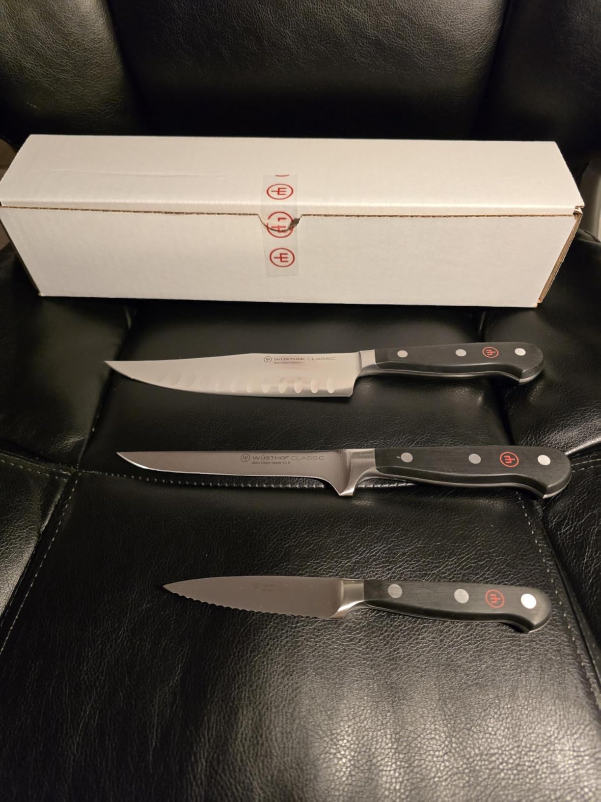 Great knives, wish the paring was bigger