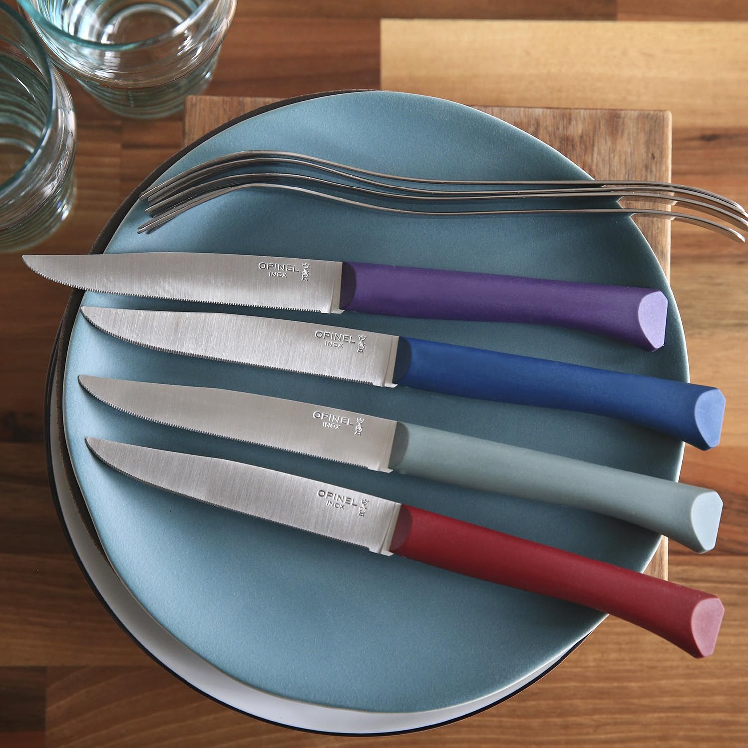 opinel-no-125-bon-app-tit-steak-knife-set-of-4-micro-serrated-12c27-stainless-st image 5