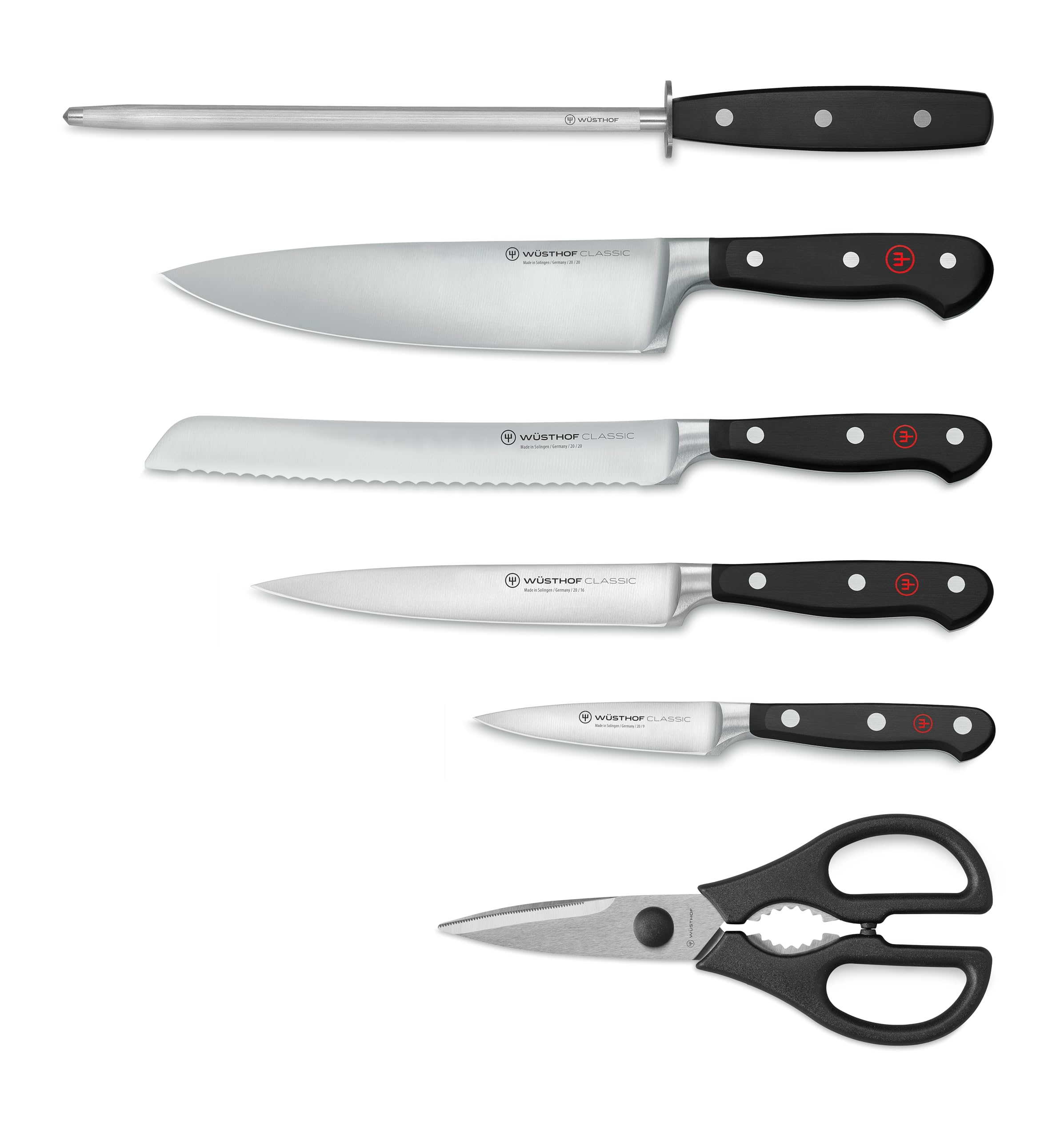 w-sthof-classic-7-piece-knife-block-set-precision-forged-german-high-carbon-stai image 2