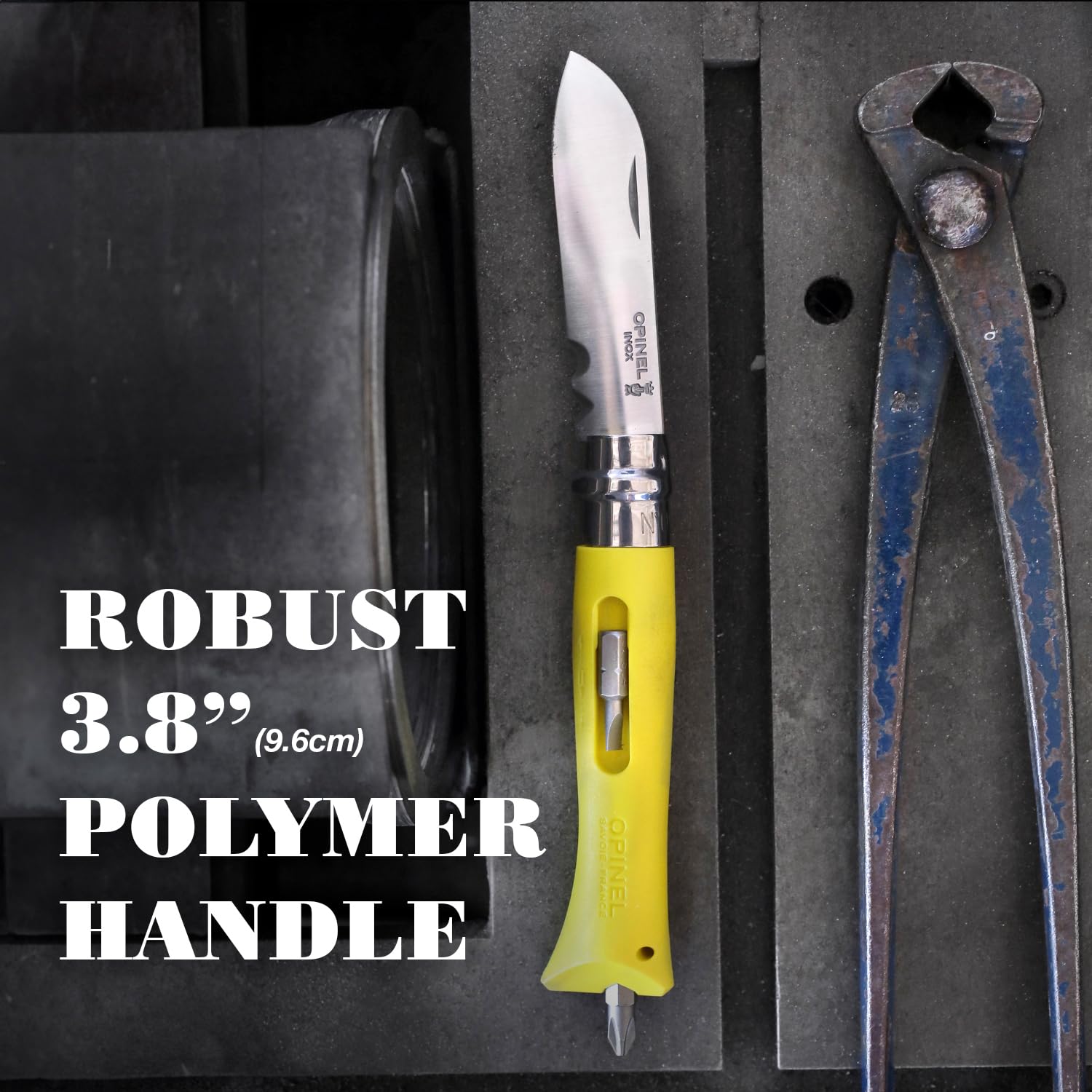 opinel-no-09-diy-folding-pocket-knife-and-multi-tool-stainless-steel-blade-with- image 5