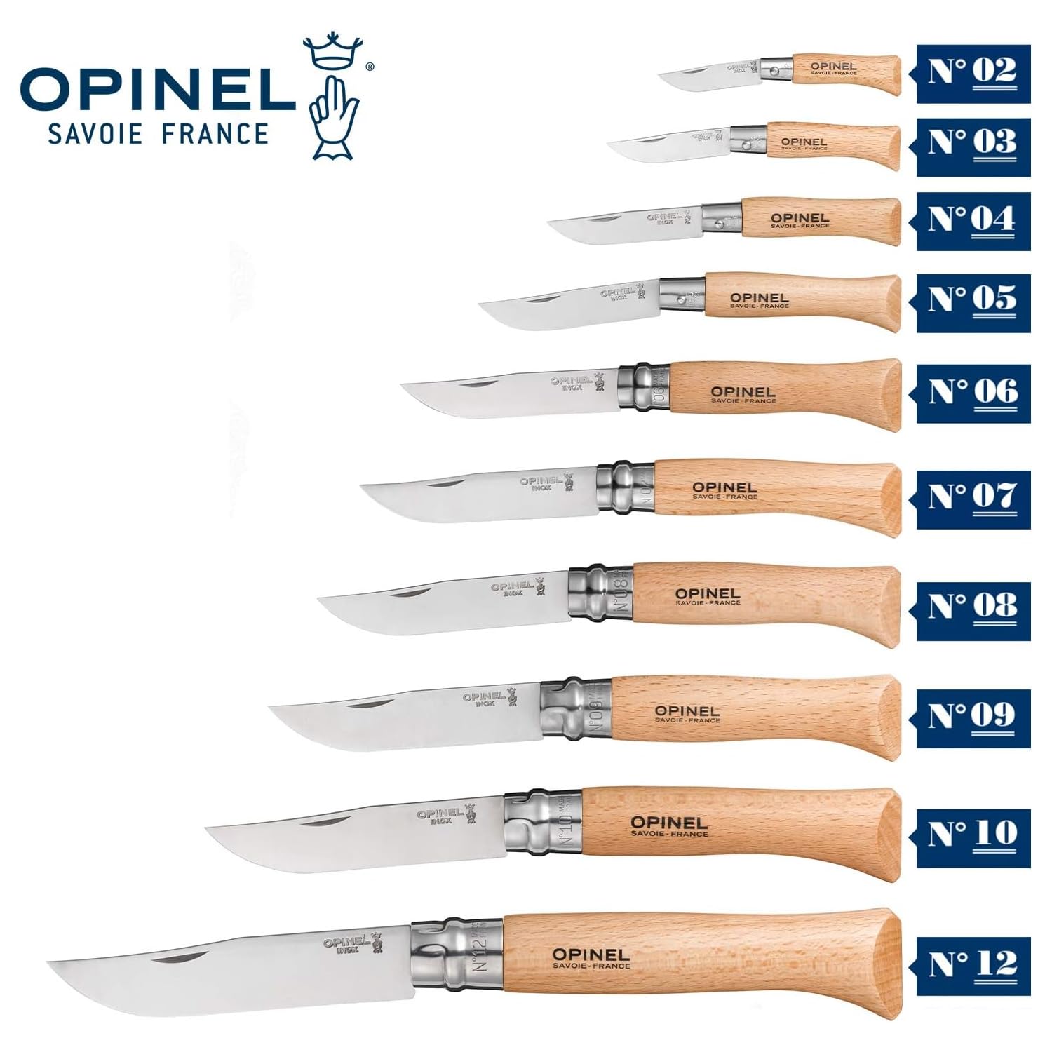 opinel-no-12-inox-stainless-steel-folding-pocket-knife-with-beechwood-handle-and image 5