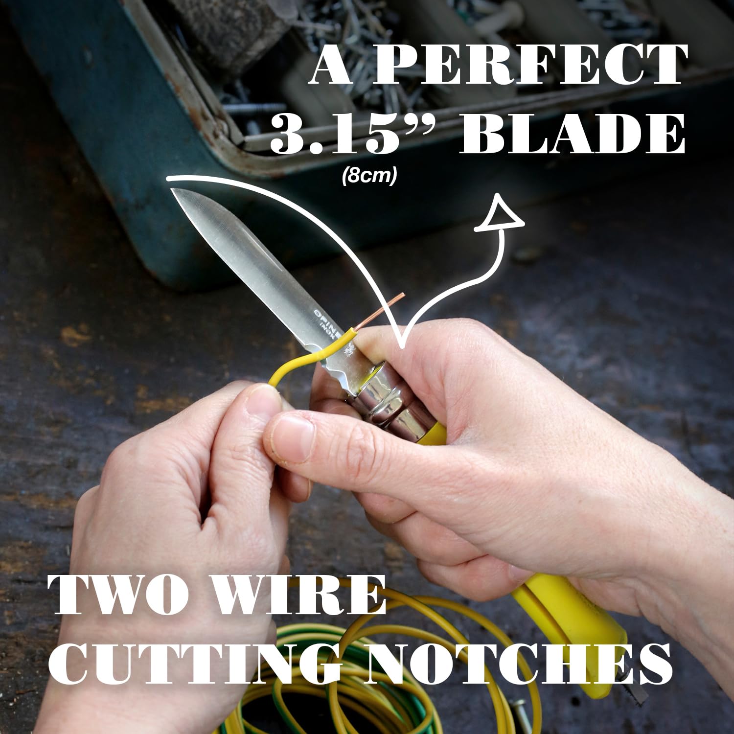 opinel-no-09-diy-folding-pocket-knife-and-multi-tool-stainless-steel-blade-with- image 4